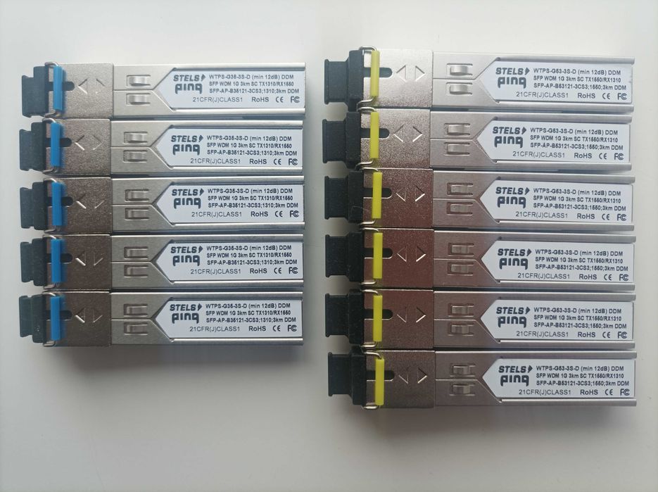 SFP різні.  GPON