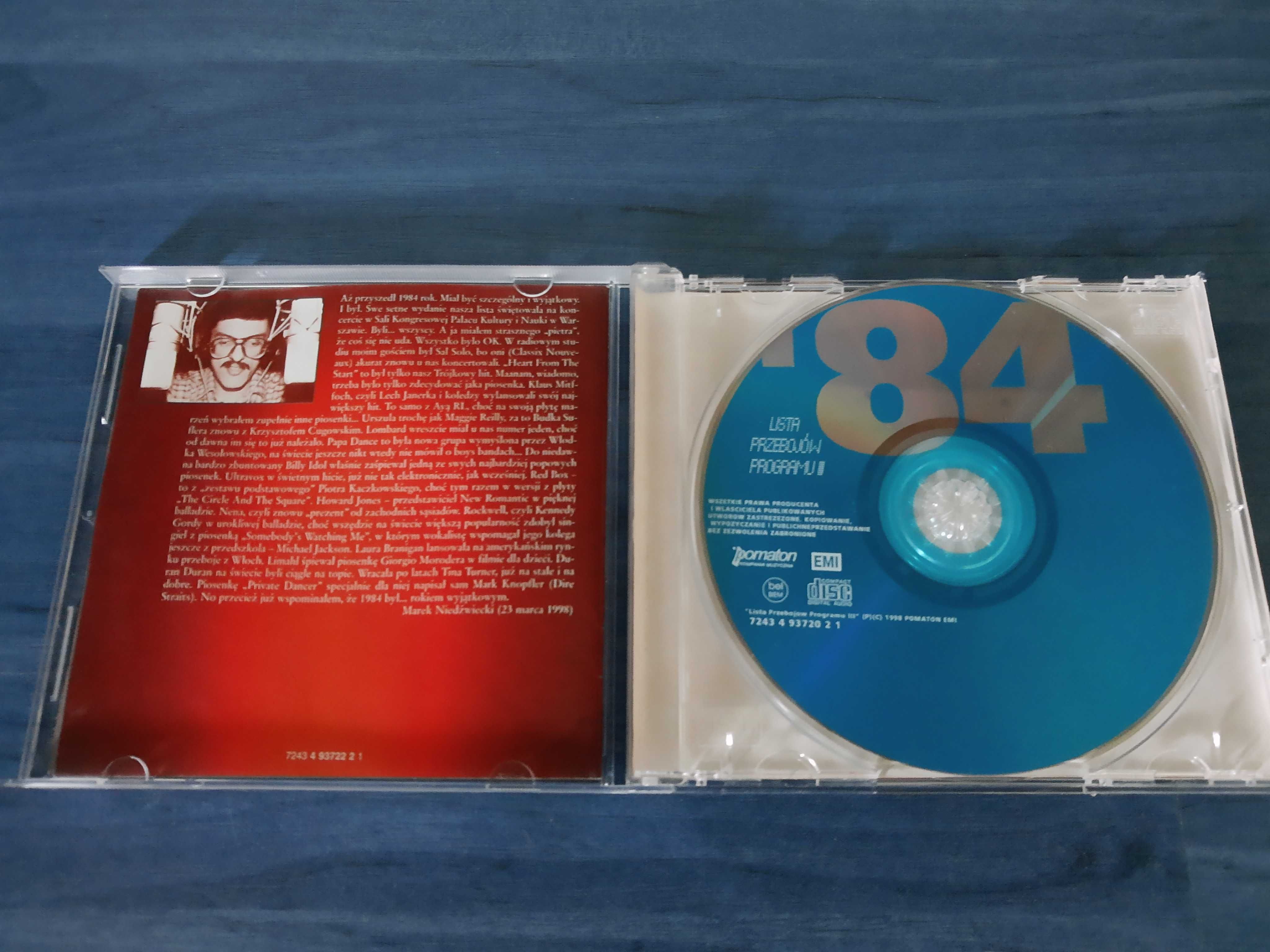 Lista Przebojów Programu III - 1984 płyta CD