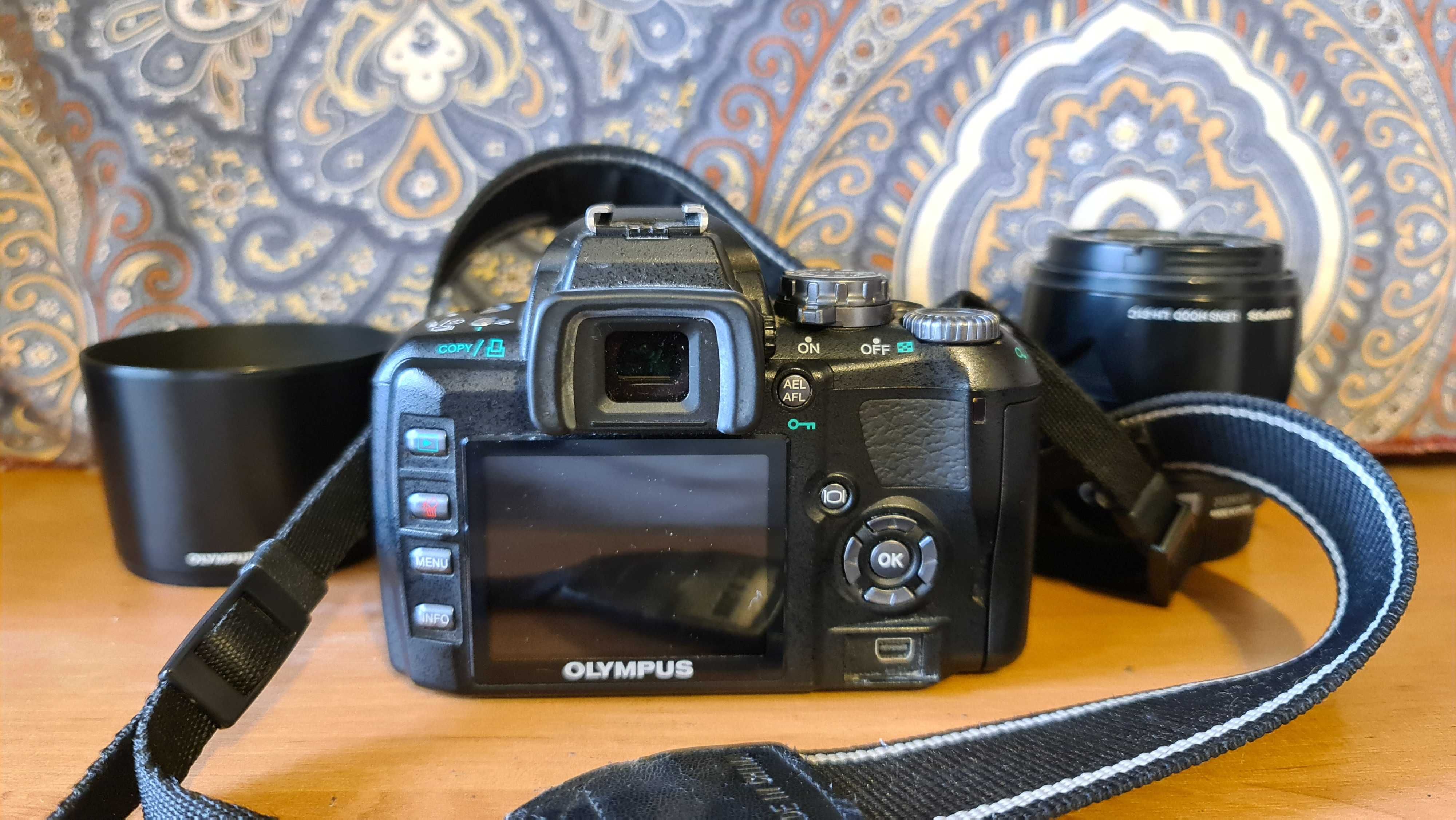Фотоапарат зеркальний Olympus E-410 Double Zoom Kit