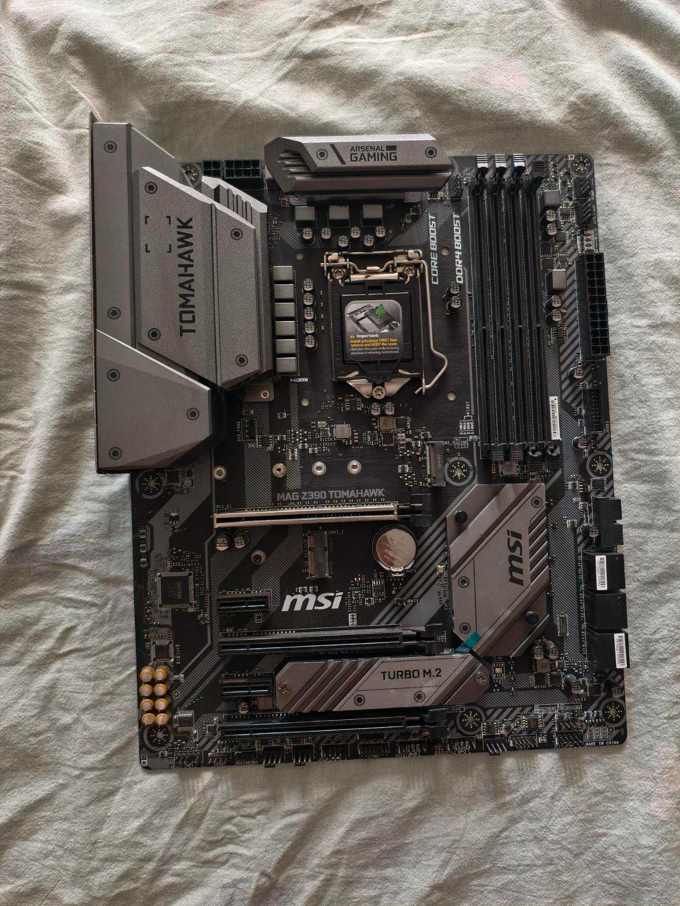 В ремонт! MSi MAG Z390 TOMAHAWK s1551