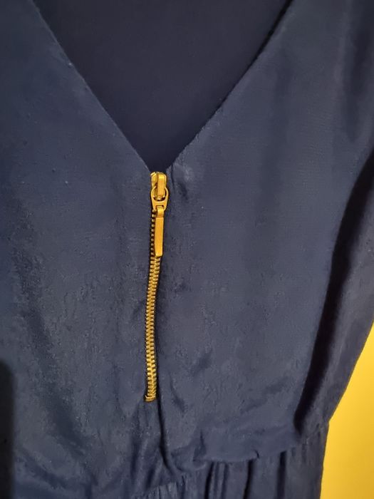 Vestido azul Stradivarius