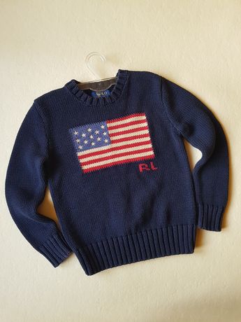 Sweter  Polo Ralph Lauren uniseks 8lat 128