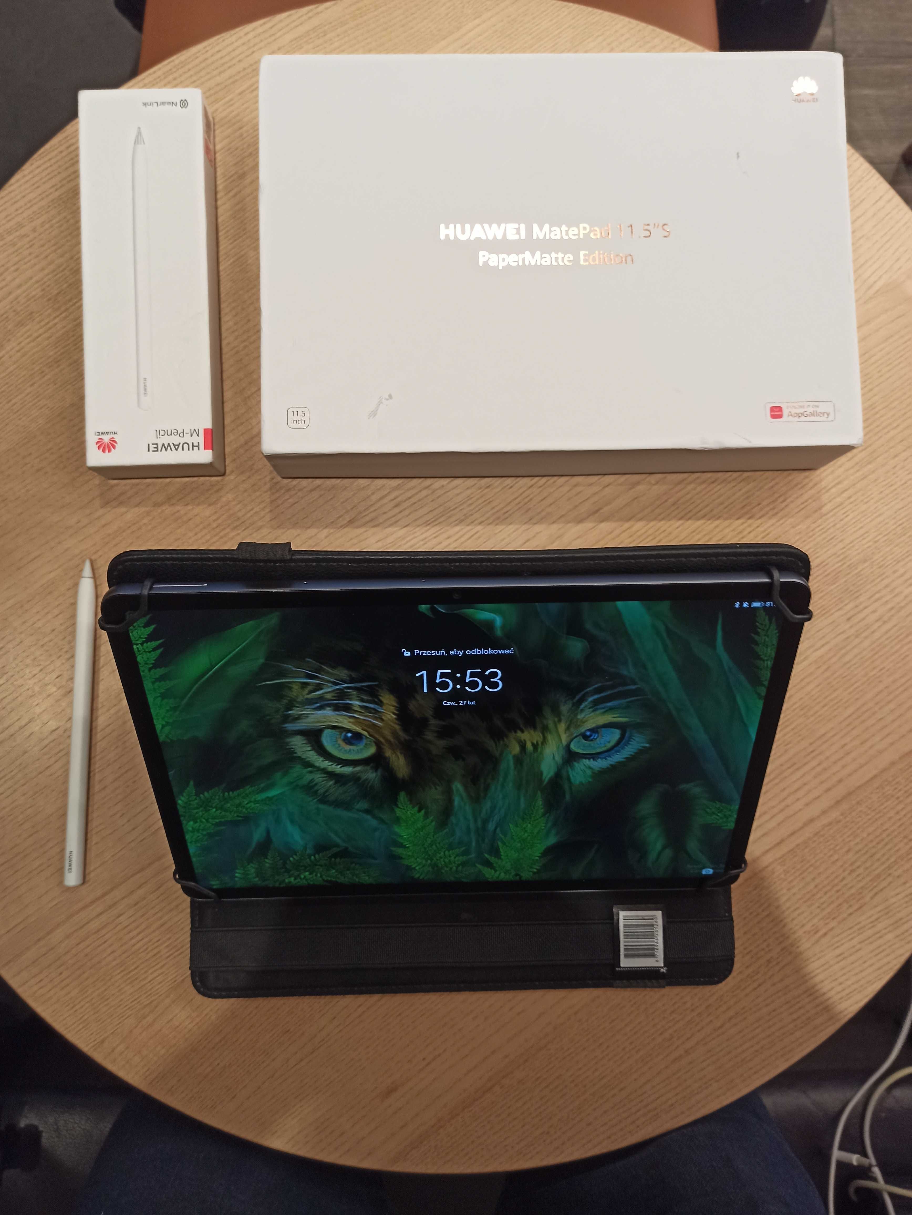 Huawei MatePad 11,5"S 8/256GB PaperMatte Edition tablet GWARAN + Rysik