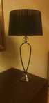 Lampa stojąca czarna