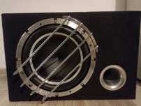 Subbas subwoofer peiying 600w tuba CHROM kable Pioneer wygłuszony car