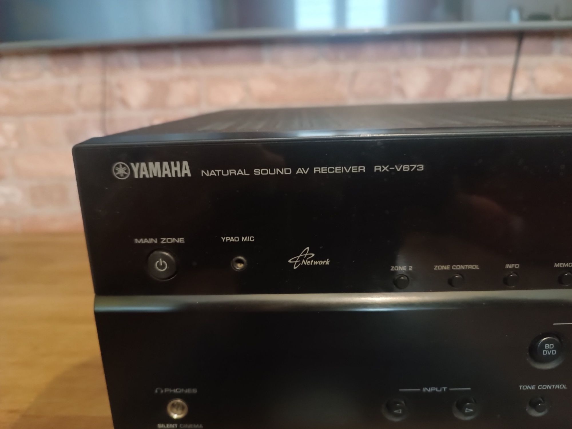 Amplituner yamaha rx-v673 + glosniki kino domowe