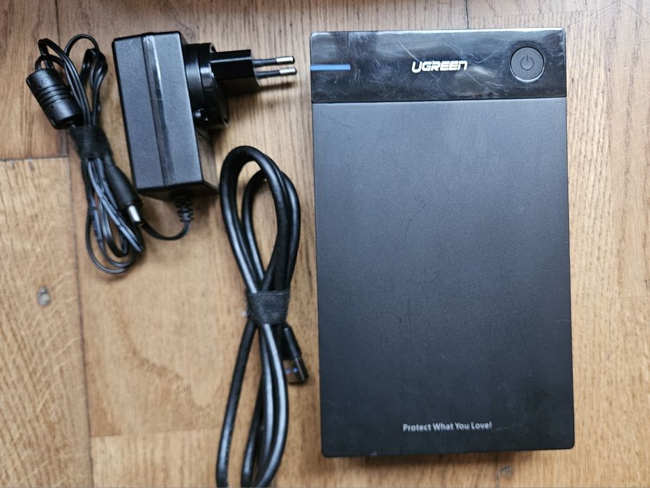 UGREEN Case Obudowa zewnętrzna Kieszeń Na Dysk HDD SSD 3,5 USB 3.0
