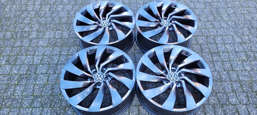 20" VW Arteon Oryginal 5x112 8j et40  R-line 3G8  Passat Shadow Chrom