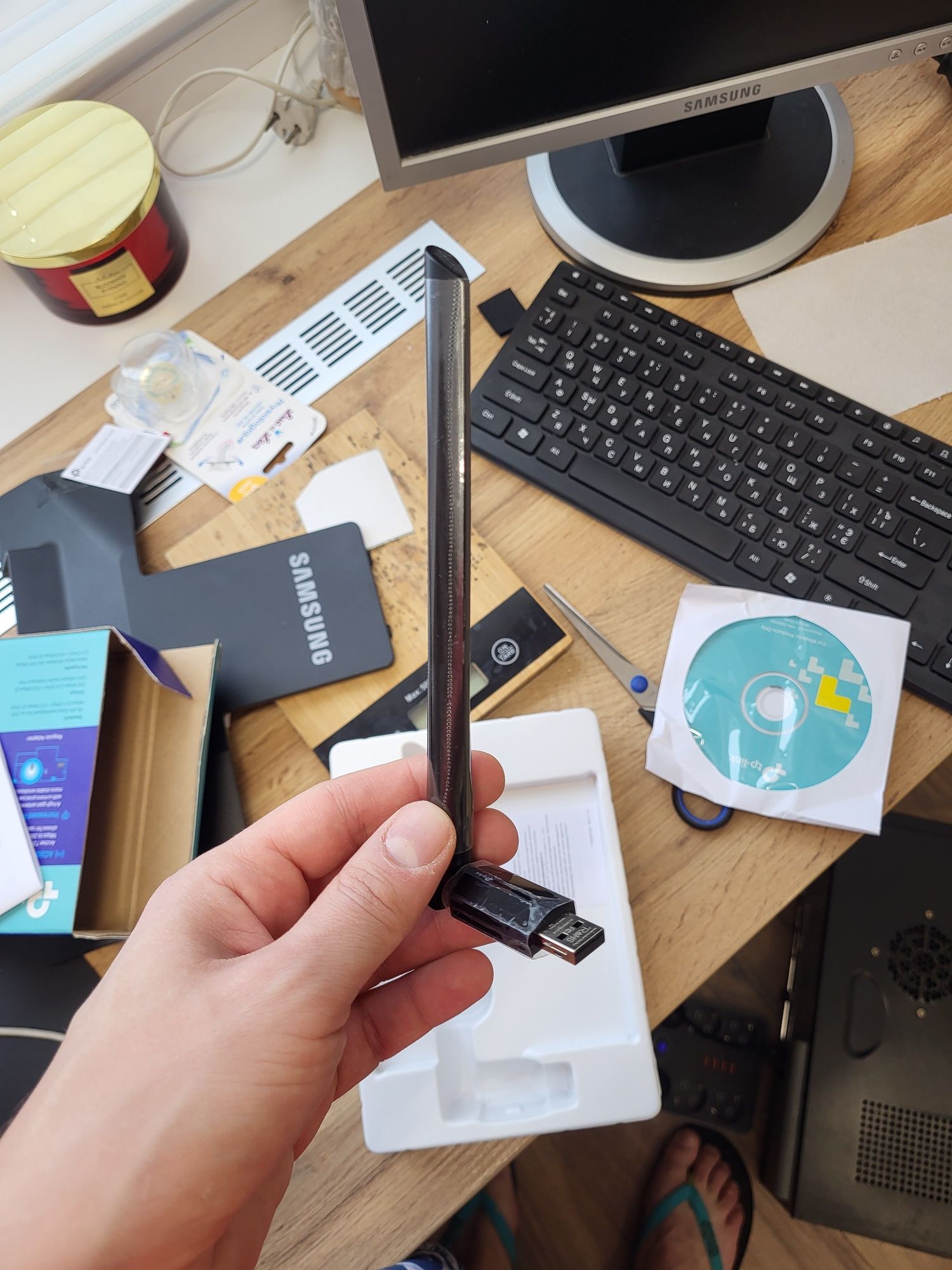 Мережевий адаптер TP-Link Archer T2U Nano