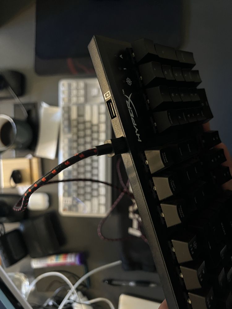 HyperX Alloy FPS Cherry MIX RED + pokrowiec