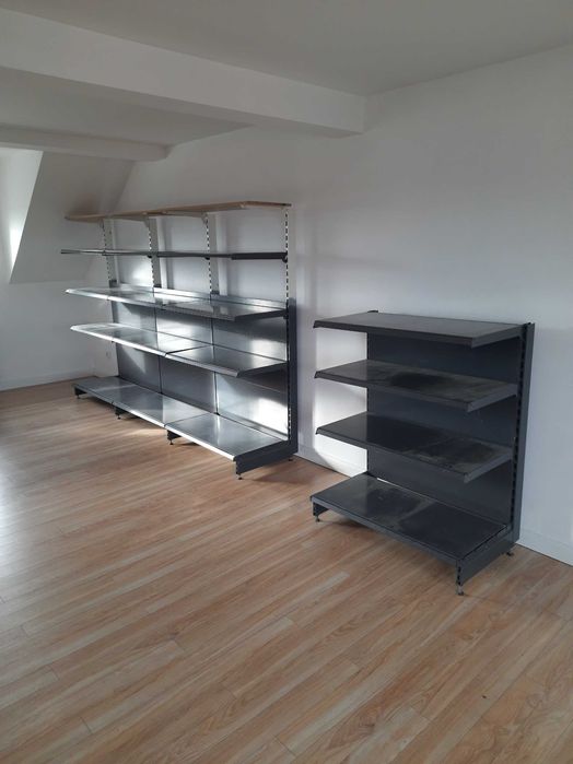 Regały metalowe do garażu, sklepu.