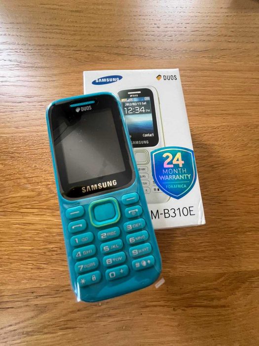 Samsung B310E Duos – кнопочный телефон с хорошей батареей (новый)