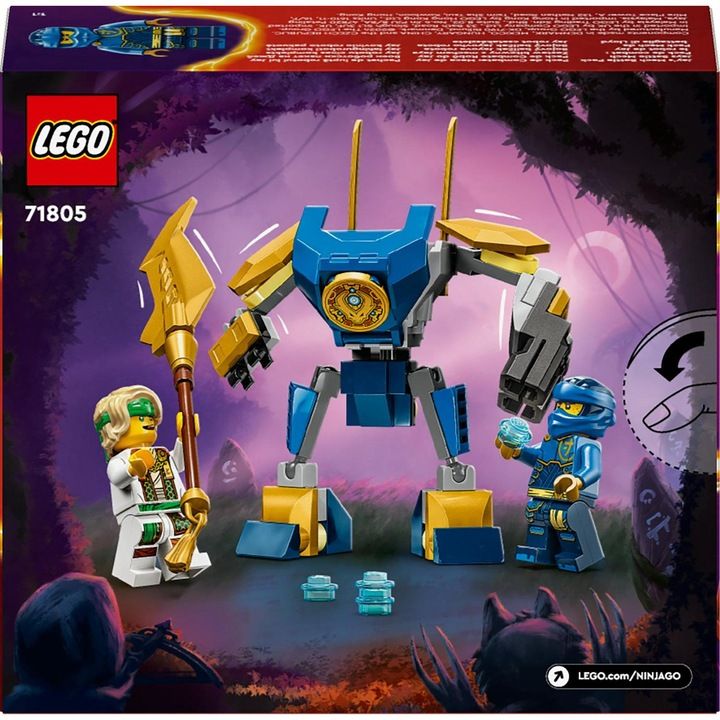 Lego Ninjago Zestaw Bitewny Ruchomy Mech Jaya Robot 71805 Lloyd 4 Figu
