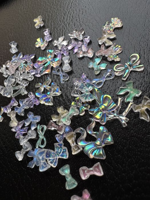 Фігурки для дизайну манікюру|Метелики|Бантики|Сердечка