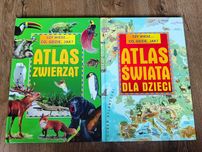 Książki dla dzieci, Atlas Zwierząt i Atlas Świata