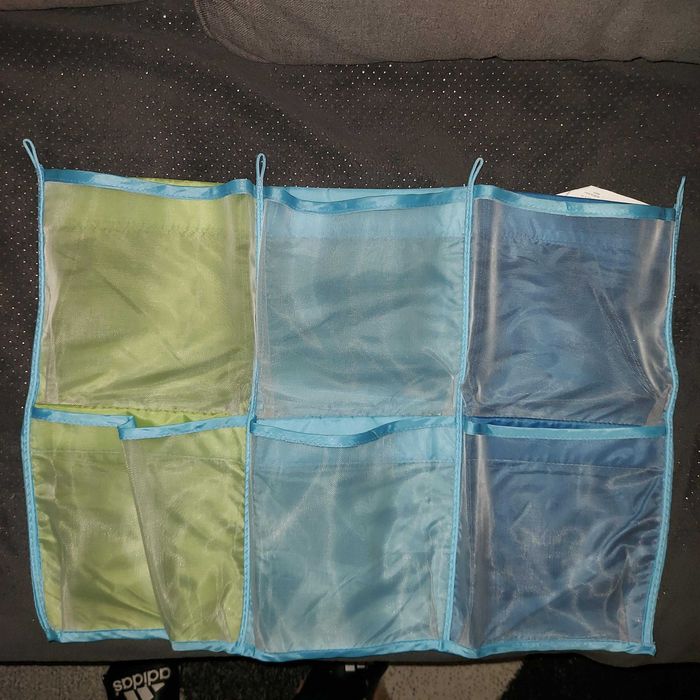 ikea kusiner - organizer/kieszenie ścienne niebieski 501.632.64