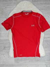 Koszulka T-shirt Under Armour Rozmiar L / XL Czerwona Oryginalna