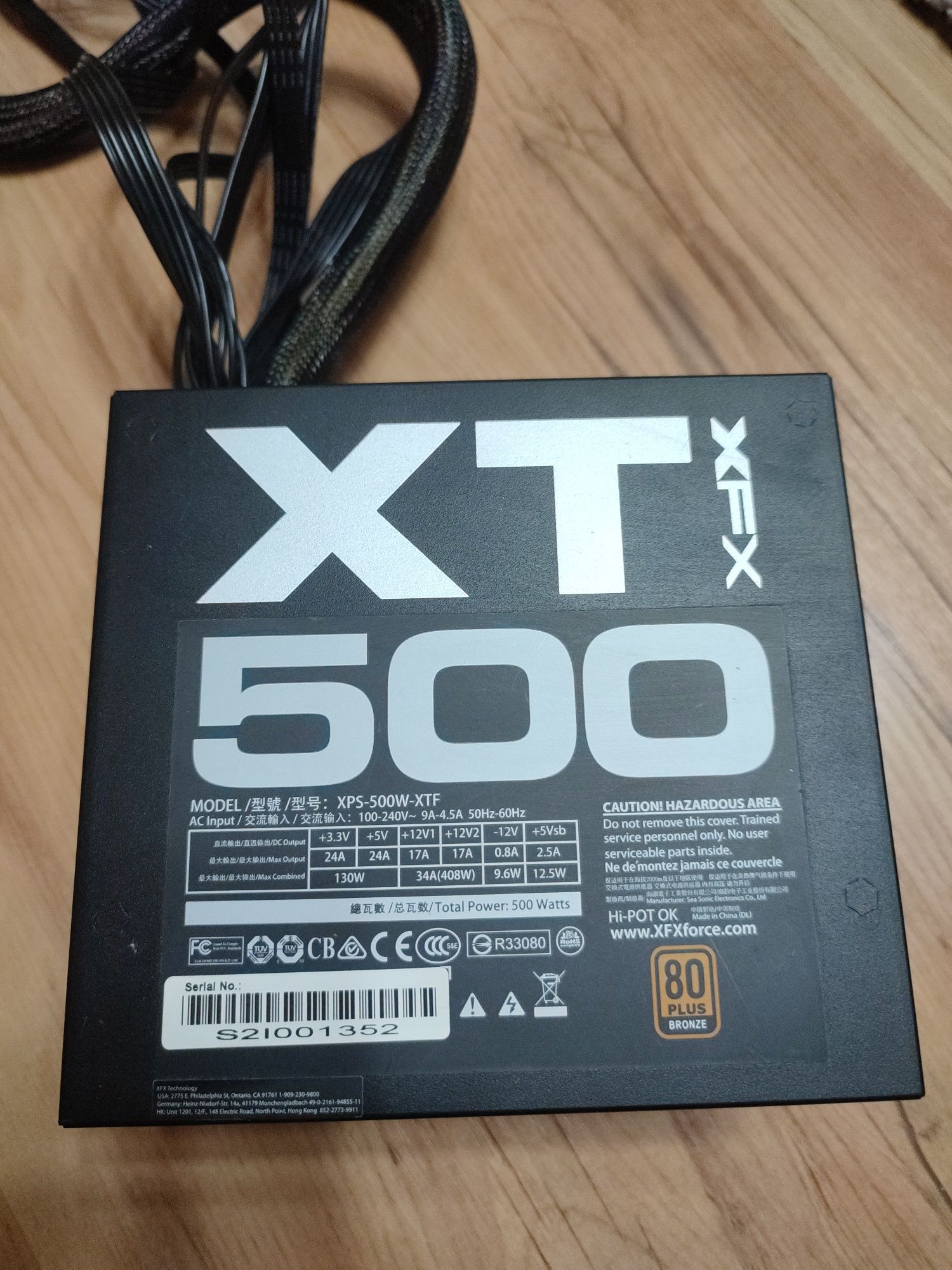 Блок живлення XFX XT500