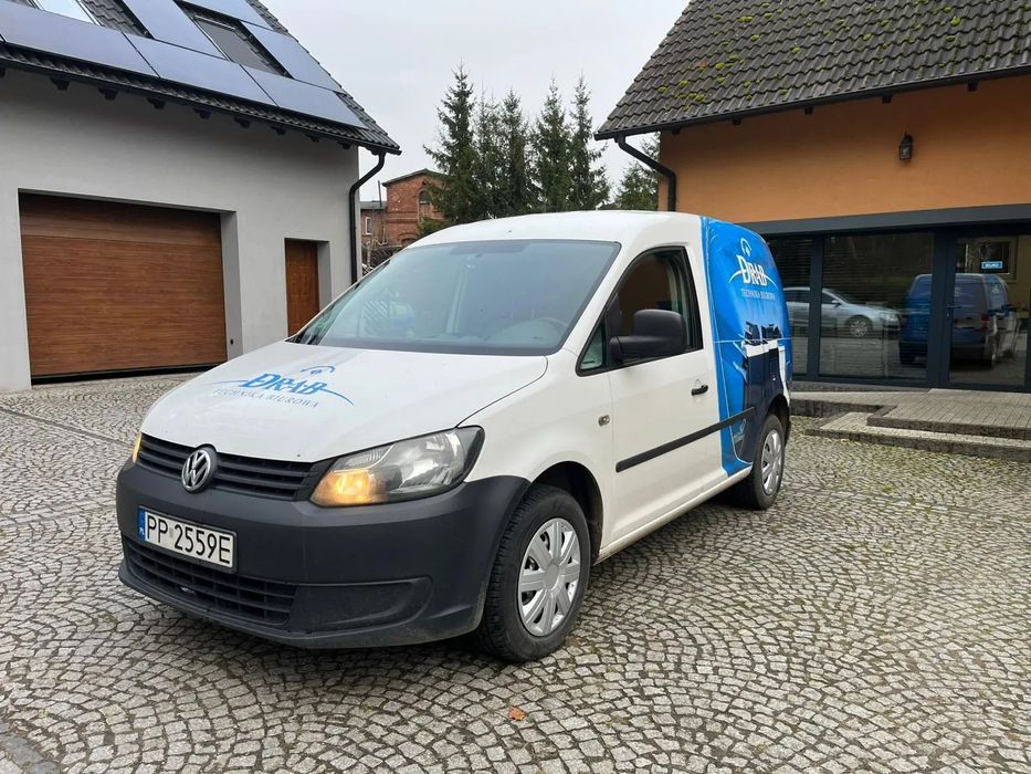 Volkswagen Caddy  Pierwszy wł. Salon PL, Bezwypadkowy, 102KM, Klimatyzacja, VAT 23%
