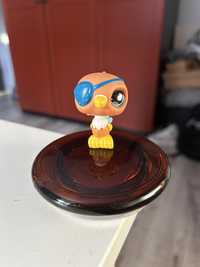 littlest pet shop lps singles parrot #882