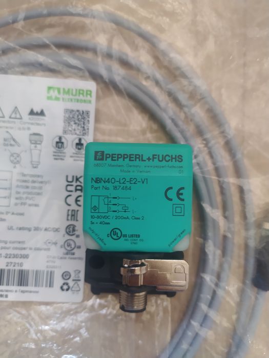 Czujnik Indukcyjny Peppers+Fuchs Nowy