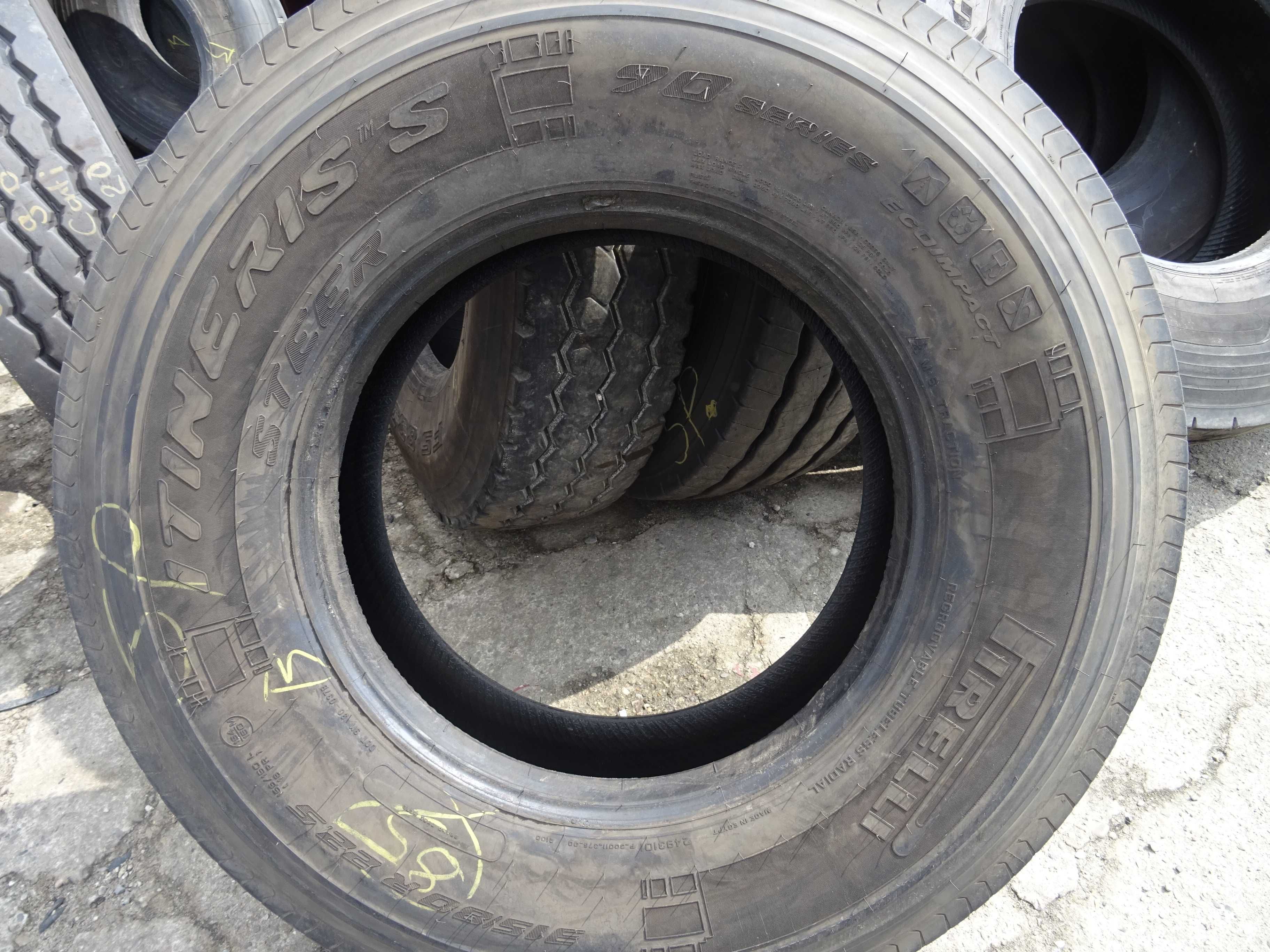 Opona 315/80R22.5 PIRELLI ITINERIS S (750 netto)