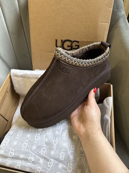 Ugg tazz угг без пятки натуральная замша