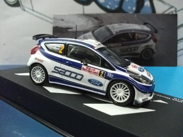 Ford Fiesta S2000 Ralye Mte-Carlo 2010 ixo/altaya escala 1,43