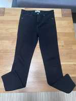 Spodnie jeansowe klasyczne czarne Zara