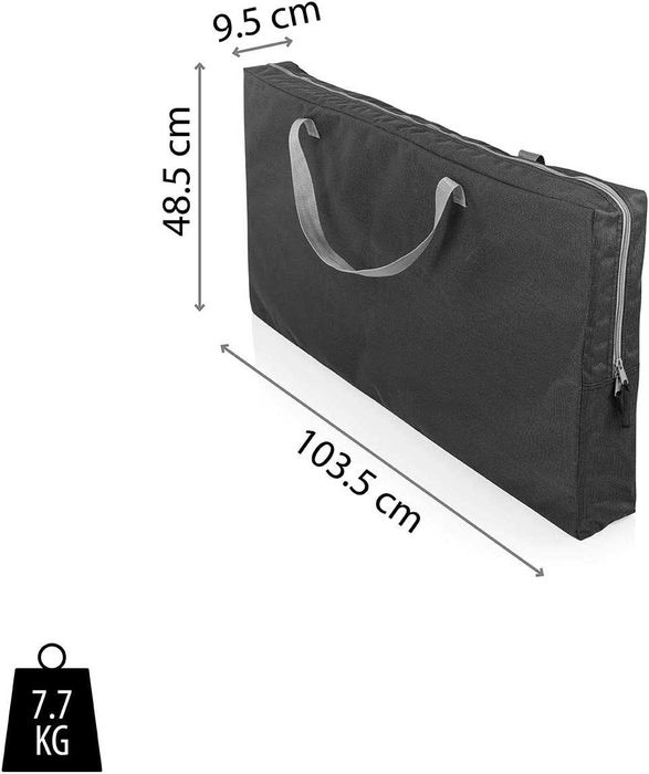 (CAMPART Travel) Armário para campismo 82 cm de altura, novo