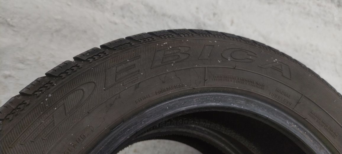 Opony zimowe z 2020r 5mm 185/65/15 Dębica 3N