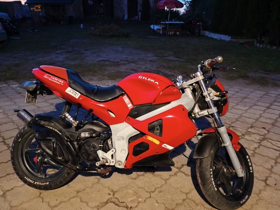 Gilera Dna 2t zarejestrowana