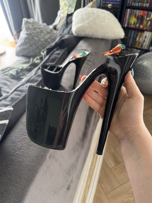 Платформа pleaser стрипы стріпи 36 тройки трійки