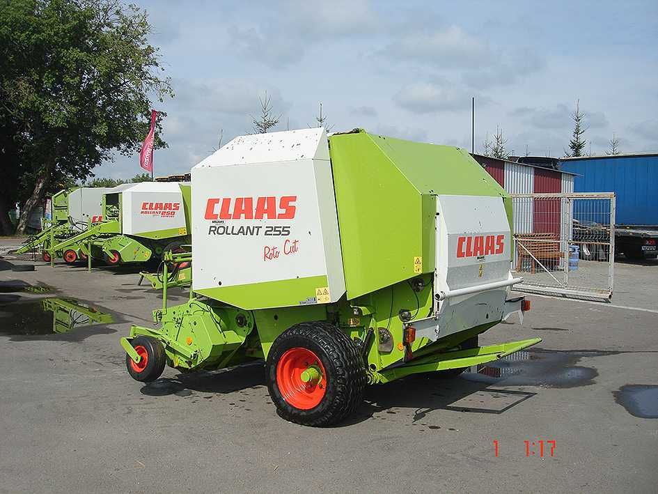 Пресс подборщик Claas Rollant 255 (Тюкопрес, Прес підбирач рулонний)