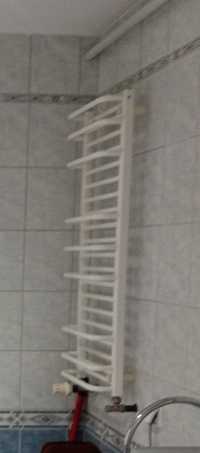 Grzejnik łazienkowy drabinkowy biały Instal projekt