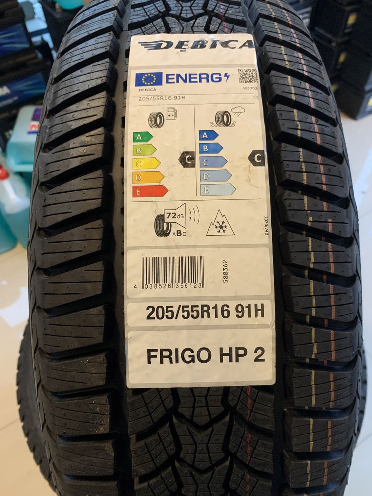 NOWA Opona opony zimowe zimowa 205/55R16 Dębica Frigo HP2 91H