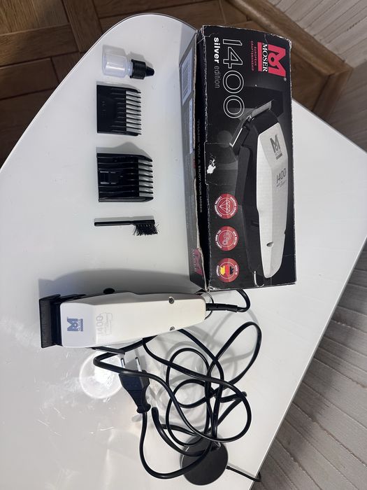 Машинка для стрижки Moser 1400 Silver Edition