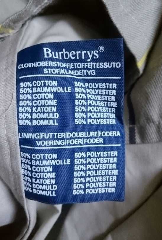 Ретро винтаж Burberrys London England тренч плащ