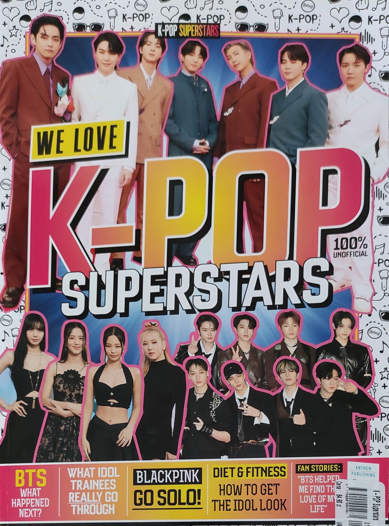 K-Pop SuperStars Super gwiazdy Korean POP BTS Twice Wonder