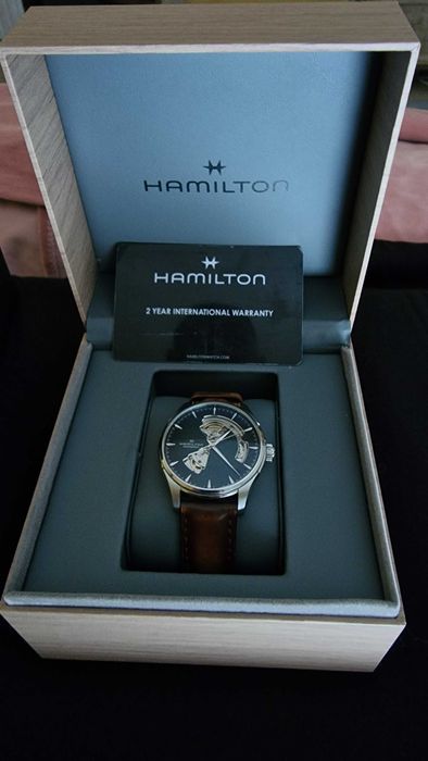 Relogio a corda hamilton