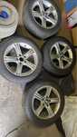 Komplet  felg 17 cali z oponami  BMW - styling  137  + opony