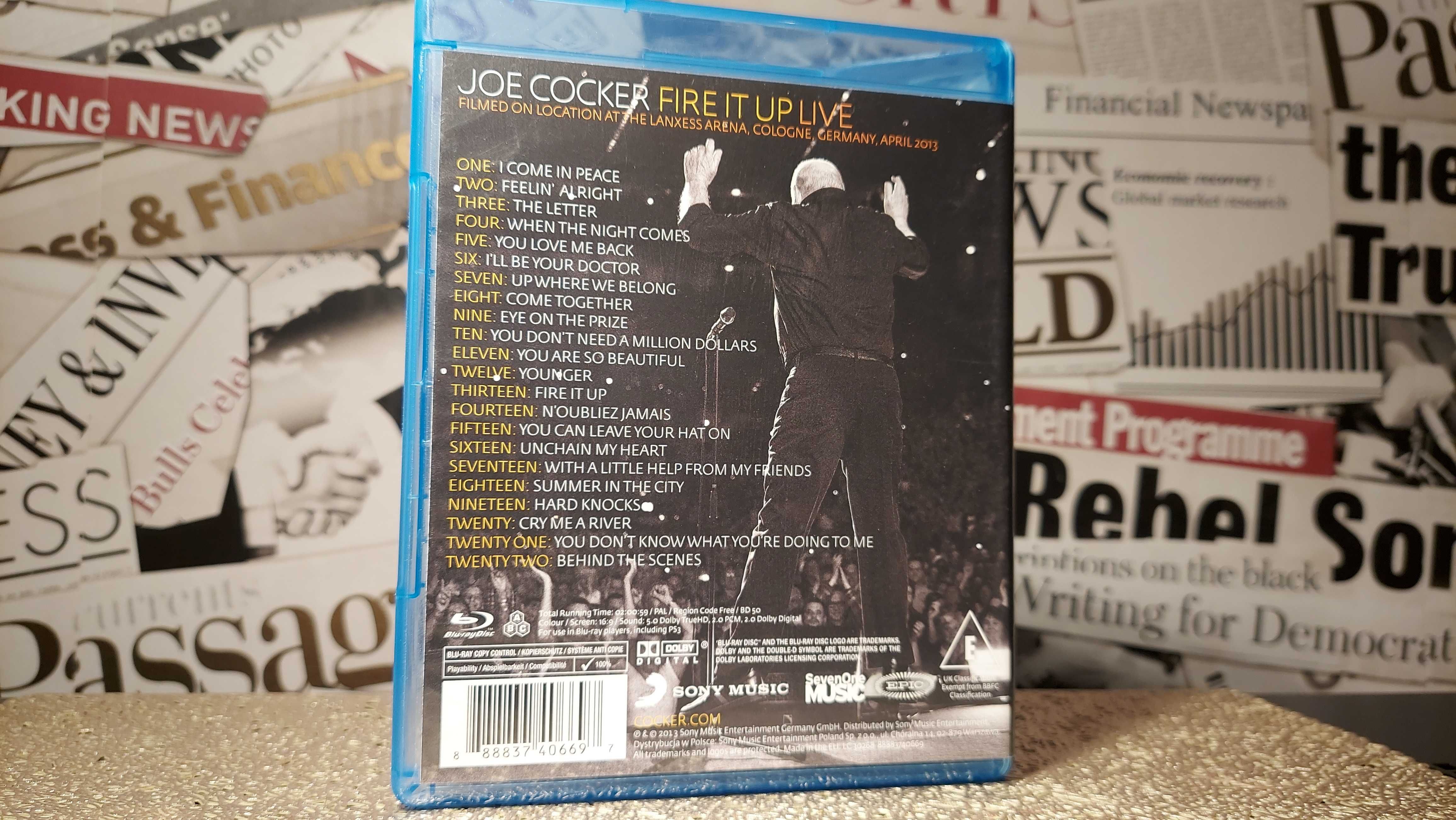 Joe Cocker - Fire It Up Live Koncert na płycie Blu-ray
