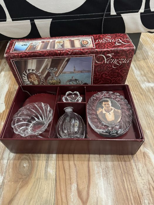 Conjunto de cristal italiana