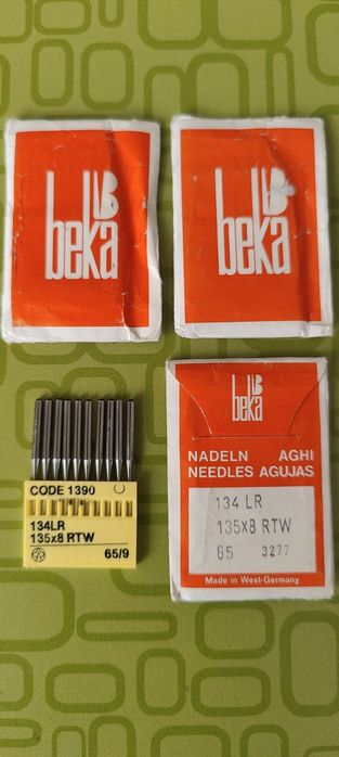 Голки швейні, нові, 100% якісний оригінал (німецький виробник)