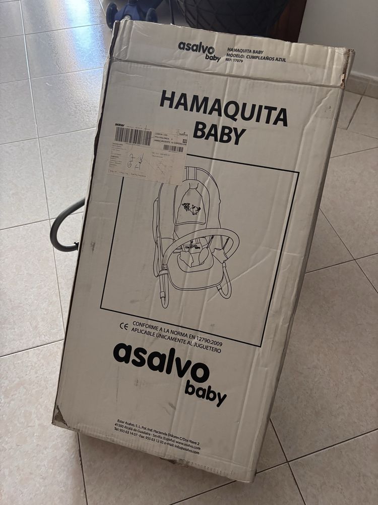 Espreguiçadeira ASALVO bebé