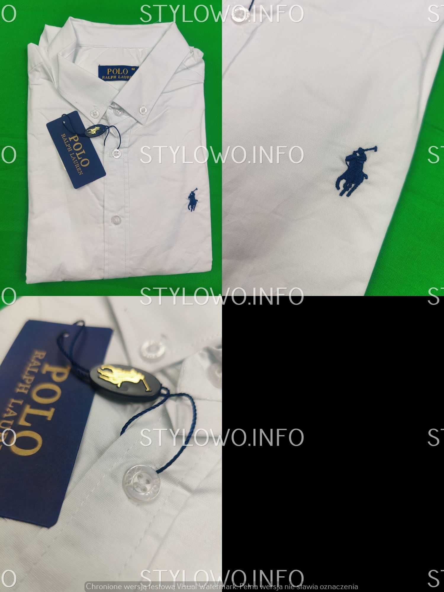 Koszule męskie M-3XL Slim Fit Hugo Boss Ralph Lauren Premium