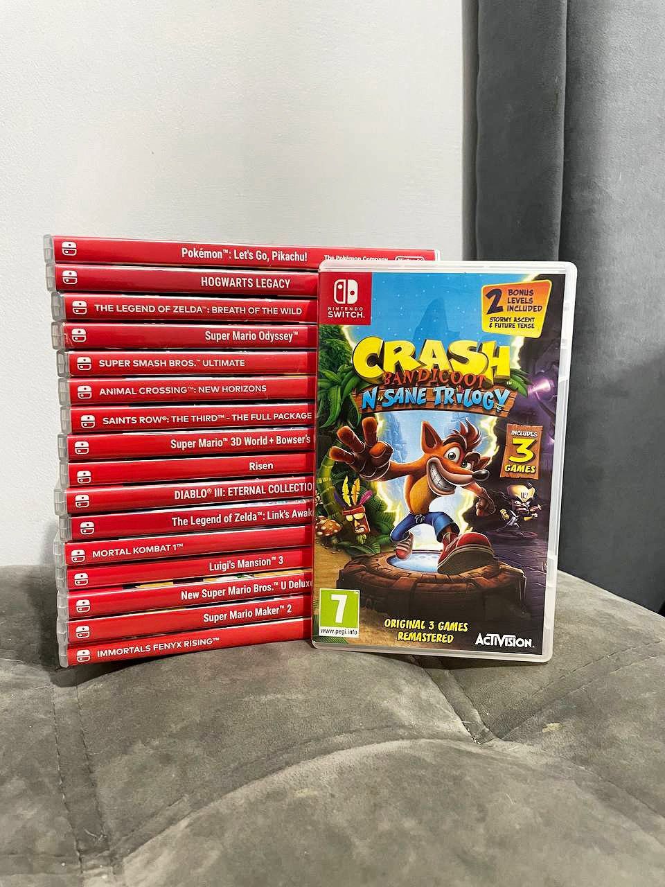 Гра Metroid Dread на Nintendo Switch, багато різних ігор