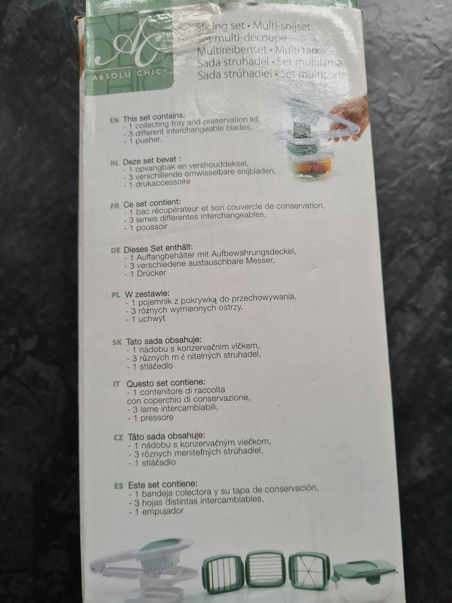 Krajalnica do warzyw i owoców