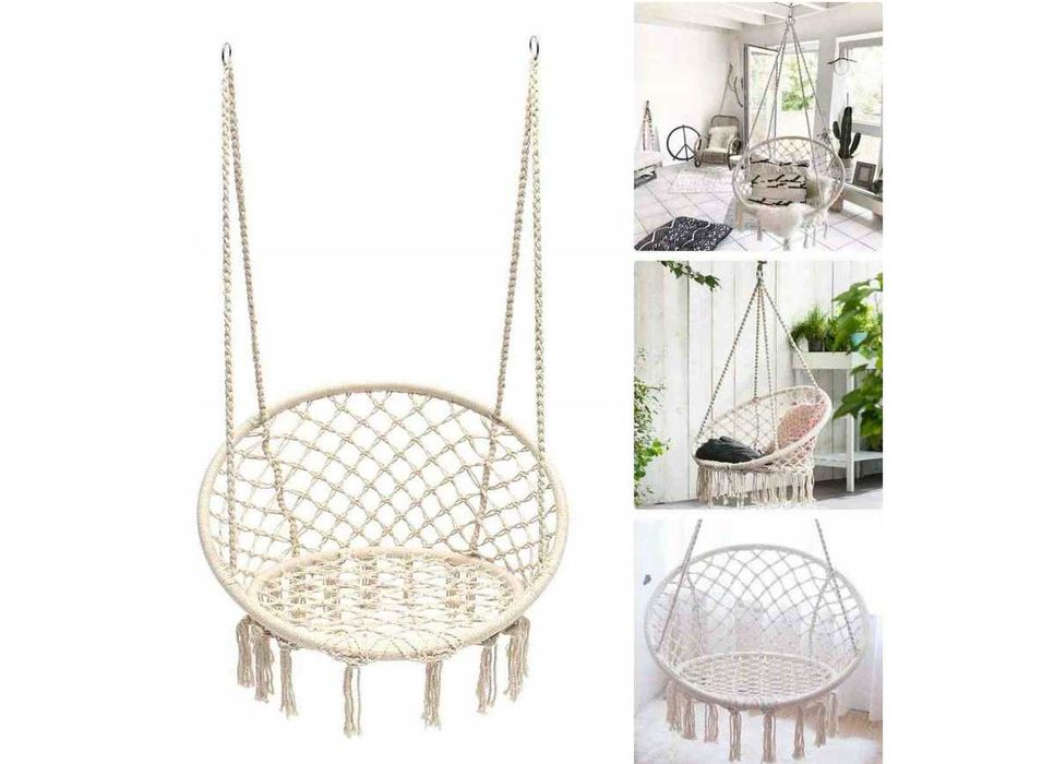 Fotel Wiszący Ogrodowy Goliat