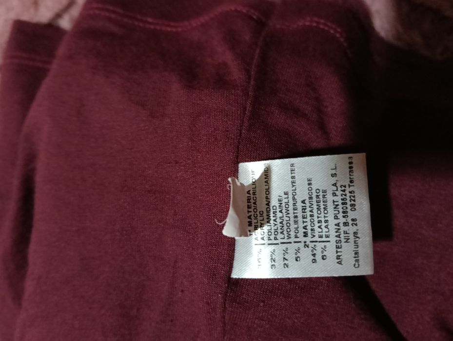 Camisola marca em malha nova